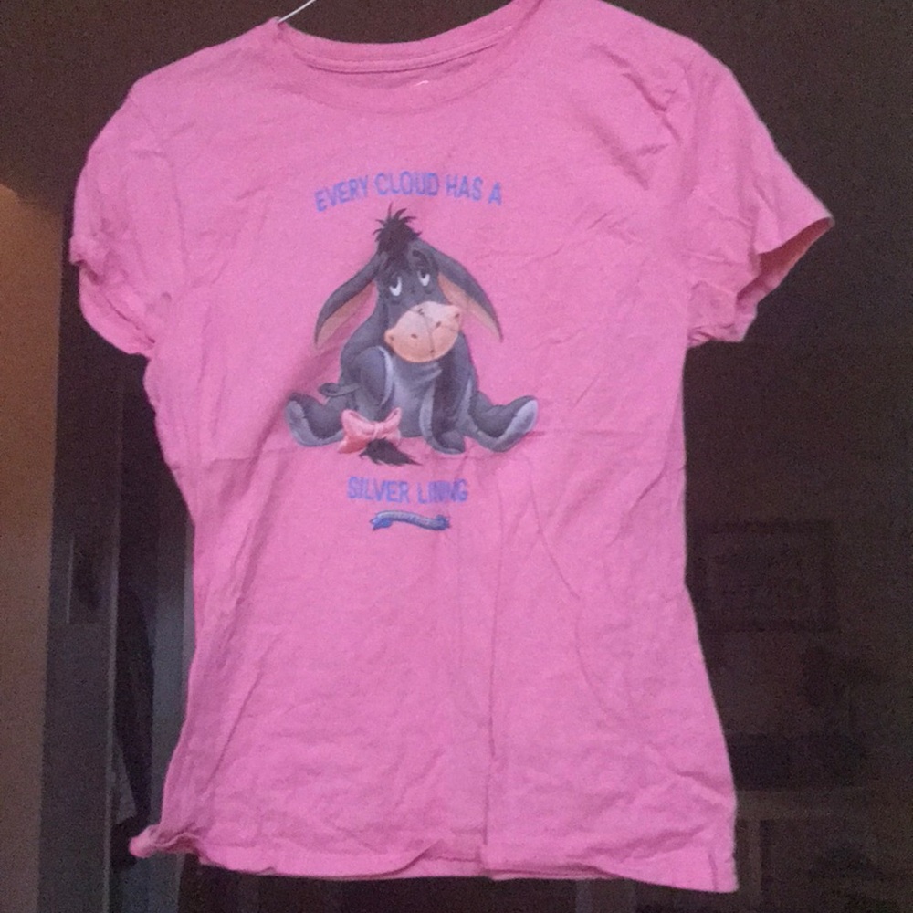 Every cloud has a silver lining t shirt Eeyore